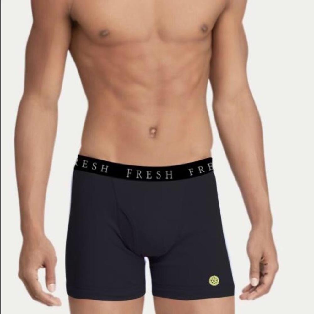 1 Black Boxer Briefs Fresh Helps Help those in need.